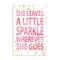 Stupell Industries Leaves A Little Sparkle Phrase Wall Plaque Art